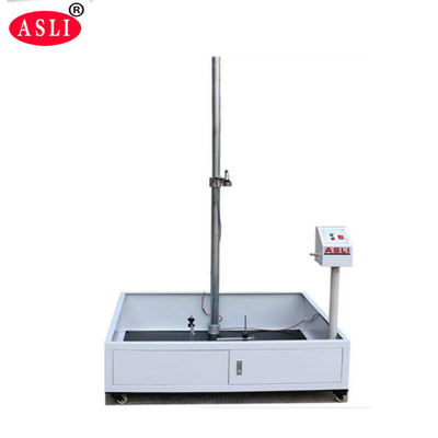 Plastic Rubber Steel Ball Free Drop Tester , Impact Test Device